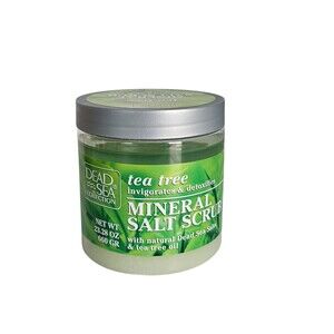 Dead Sea Collection Tea Tree  Mineral Salt Scrub 23.28fl.oz